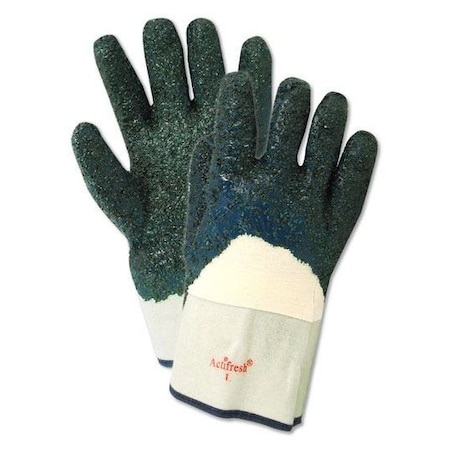 Magid Textile Gloves, Natural, Men's (Fits Large) 12 PK 1591PR